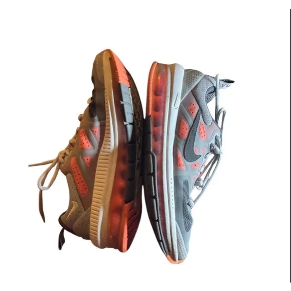 Nike Big Kids Air Max Genome Running Athletic Sneaker Shoes Mango