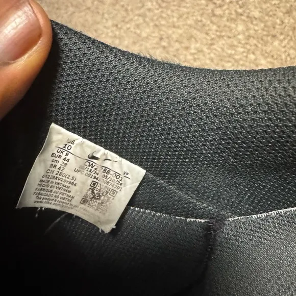 Nike Black AF1 Sneakers