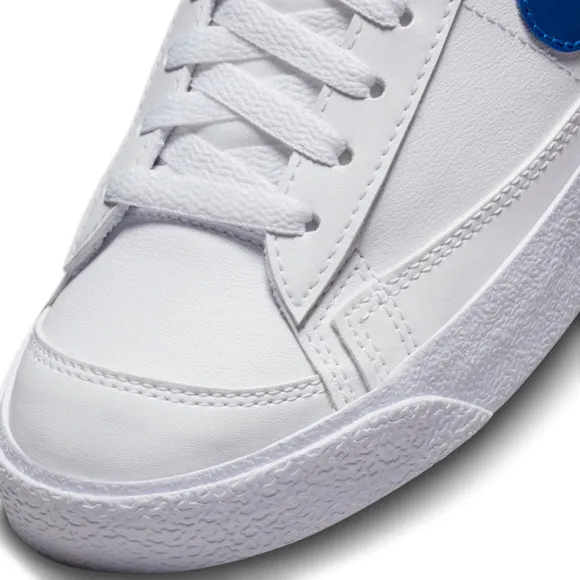 Nike Blazer Mid Next Nature FD0690-100 Sneaker Kids White Leather Shoes NR8004