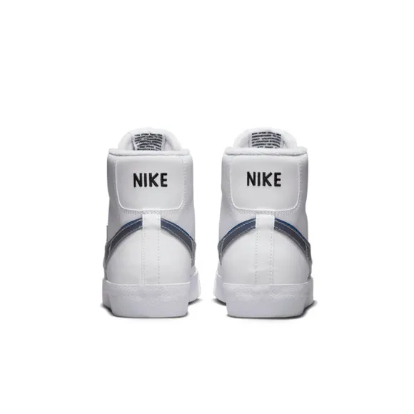 Nike Blazer Mid Next Nature FD0690-100 Sneaker Kids White Leather Shoes NR8004