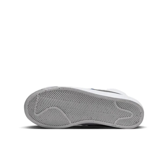 Nike Blazer Mid Next Nature FD0690-100 Sneaker Kids White Leather Shoes NR8004