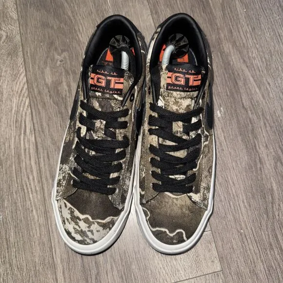 Nike Blazer Pro GT Premium SB Low Olive Realtree Camo DO9398-002 Mens Size 7.5
