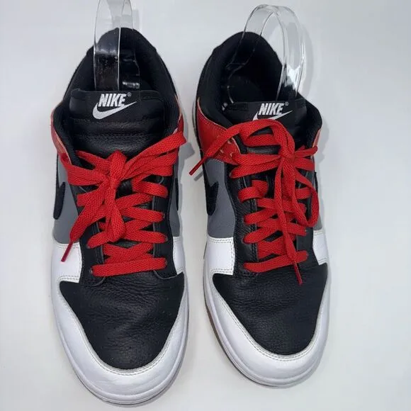 Nike By You Dunk Low Custom Caretrust FN0569-900 Size 10.5‎ Lace Up Gum Sole