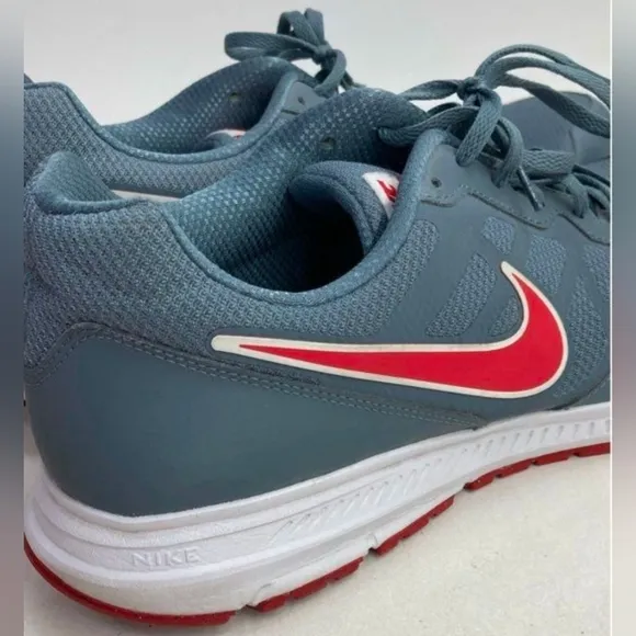Nike Downshifter 6 Blue/Graphite/Unvrsty Rd/White Running Shoe Size 15 MSRP $85