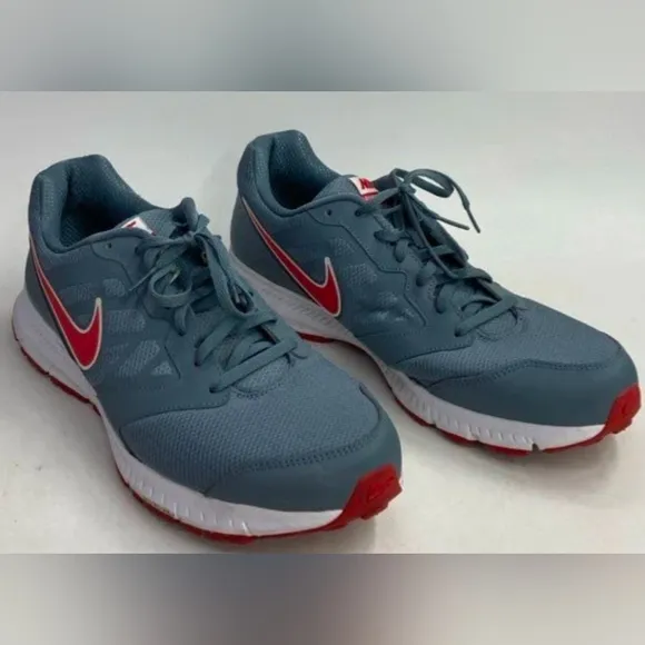 Nike Downshifter 6 Blue/Graphite/Unvrsty Rd/White Running Shoe Size 15 MSRP $85