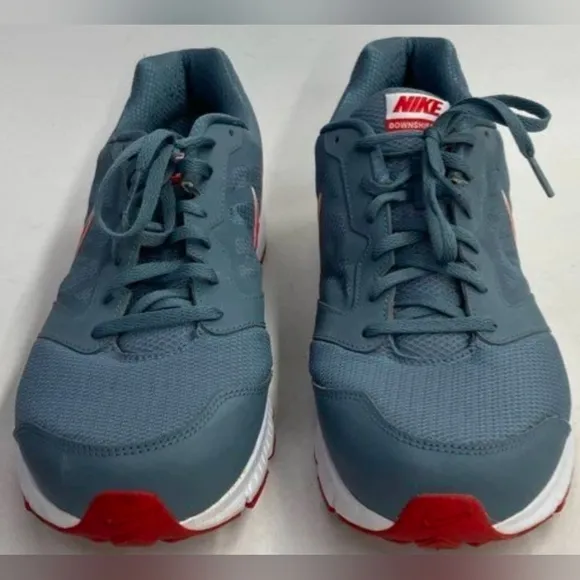 Nike Downshifter 6 Blue/Graphite/Unvrsty Rd/White Running Shoe Size 15 MSRP $85