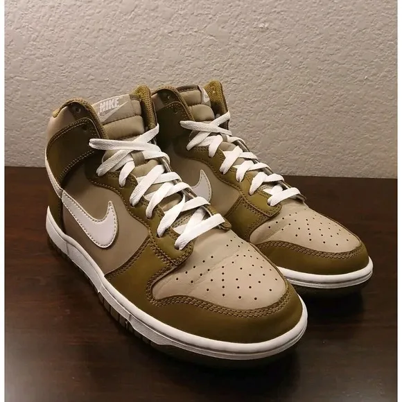 Nike‎ Dunk High Mocha - DJ6189-201- Sneakers Shoes Very Clean -Size 8 #651