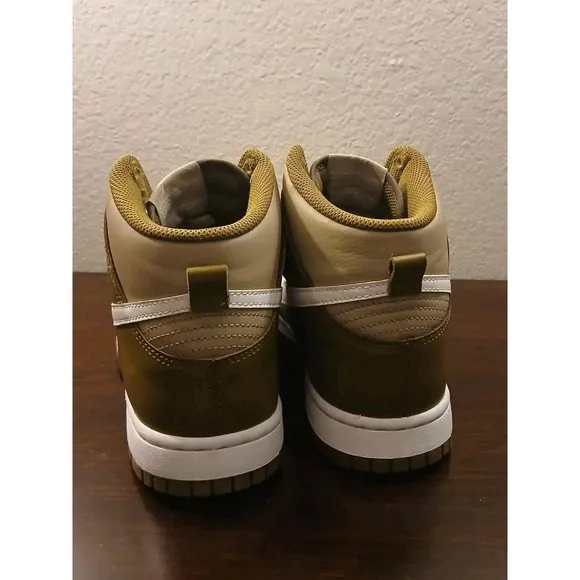Nike‎ Dunk High Mocha - DJ6189-201- Sneakers Shoes Very Clean -Size 8 #651