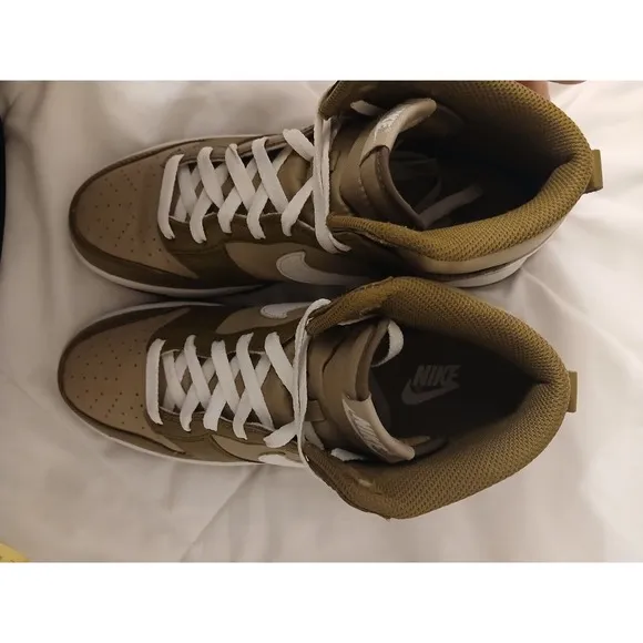 Nike‎ Dunk High Mocha - DJ6189-201- Sneakers Shoes Very Clean -Size 8 #651