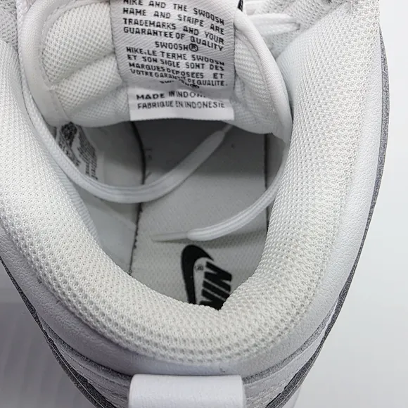 Nike Dunk High Up Summit White Sail Leather Women's Shoes Size 7