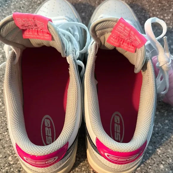 Nike Dunk Low Pink White Athletic Shoes