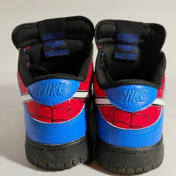 Nike Dunk Low Spider Man Men's Size 9.5 Across The Spider-Verse BD2540-003