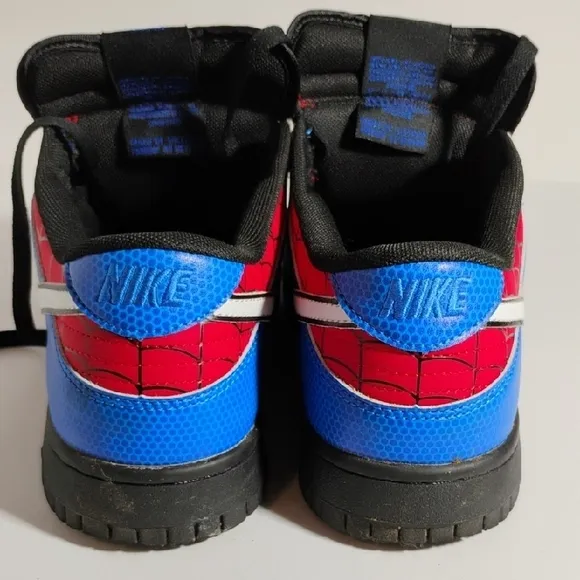 Nike Dunk Low Spider Man Men's Size 9.5 Across The Spider-Verse BD2540-003