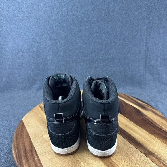 Nike Dunk Sky Hi Essential Women Size 9 Black Hidden Wedge Shoes 644877-011