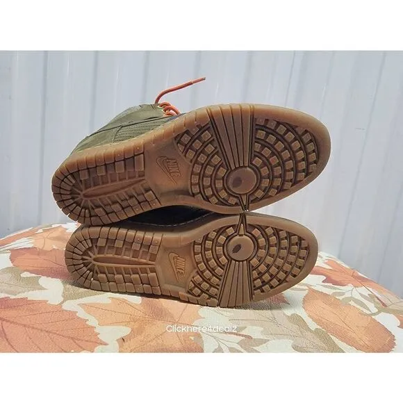 Nike Dunk Sky Hi Hidden Wedge Shoes H2O Repel Women's Size 8 Sneakers Retro
