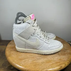 Nike Dunk Sky Hi Light Orewood Brown Sail Wedge Women's‎ Size 7 Shoes 644410-100