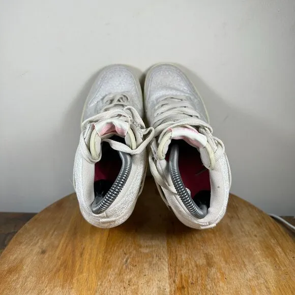 Nike Dunk Sky Hi Light Orewood Brown Sail Wedge Women's‎ Size 7 Shoes 644410-100
