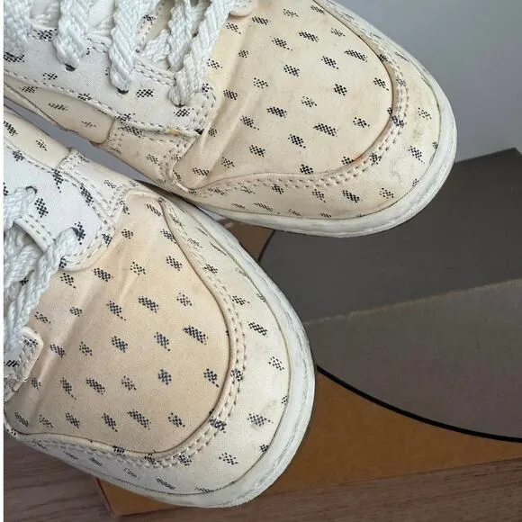 Nike Dunk Sky High Wedge Print 'Sail' Women Sneakers - Size 7.5