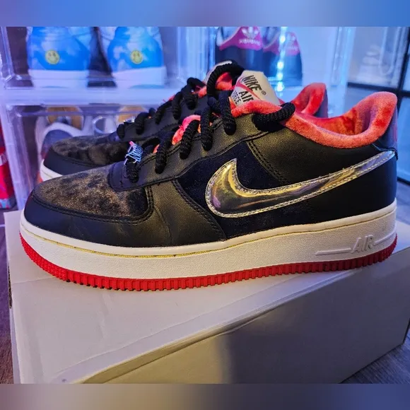 Nike DZ5427-001 Air Force 1 Low H Town Kids Basketball Shoes