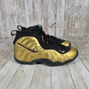 Nike Foamposite One Gold Basketball Shoes Sneakers B44782-701 Size 4.5Y