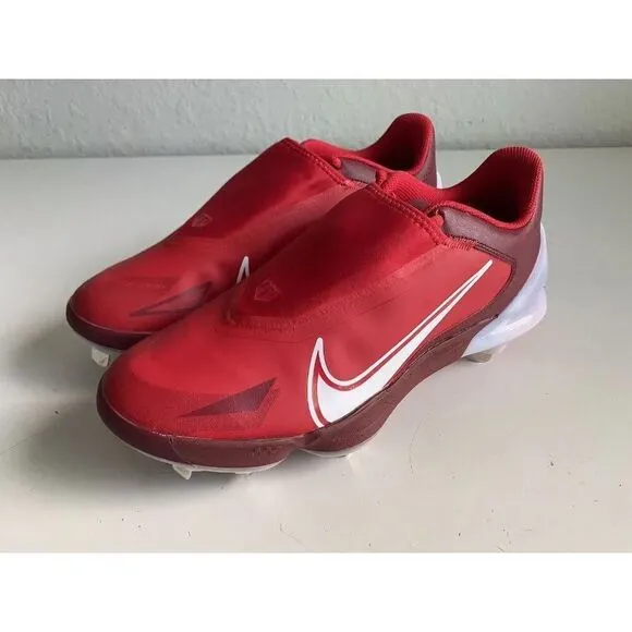 Nike Force Zoom Trout 8 Pro Red Metal Baseball Cleats CZ5915-616 Men's Sz 11