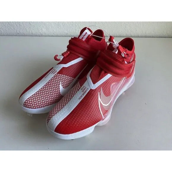 Nike Force Zoom Mike Trout 7 Baseball Cleats Red White CI3134-602 Men Size 14