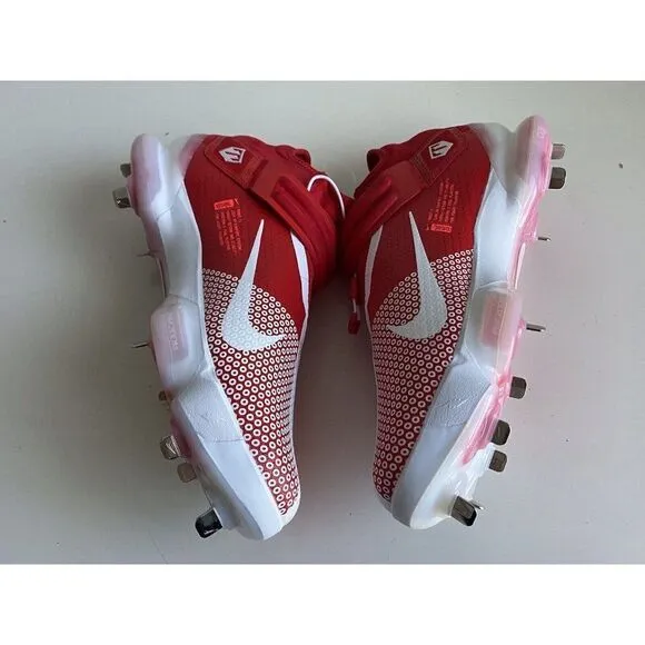 Nike Force Zoom Mike Trout 7 Baseball Cleats Red White CI3134-602 Men Size 14