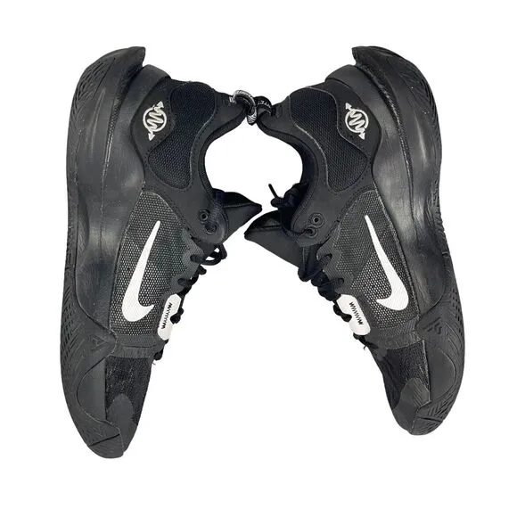 Nike Giannis Immortality 2 Black Holographic Swoosh 2022 Mens Size 8 Womens 9.5