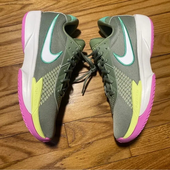 Nike G.T. Cut Academy Low Top Basketball Shoes Green Men’s Sz Sz 10.5 New No Box