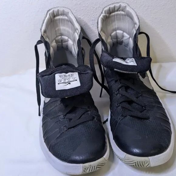 Nike|| Hyperdunk 2015 Black Hi-Top Basketball Shoes Men's Size 8.5