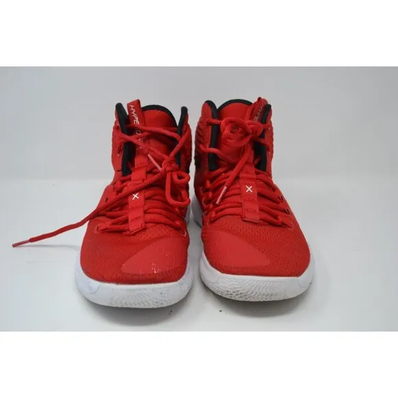 Nike Hyperdunk X AR0467-600 Men's‎ 6 Basketball Shoes Red White Mid Top Sneakers