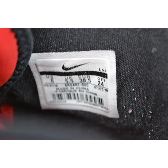 Nike Hyperdunk X AR0467-600 Men's‎ 6 Basketball Shoes Red White Mid Top Sneakers