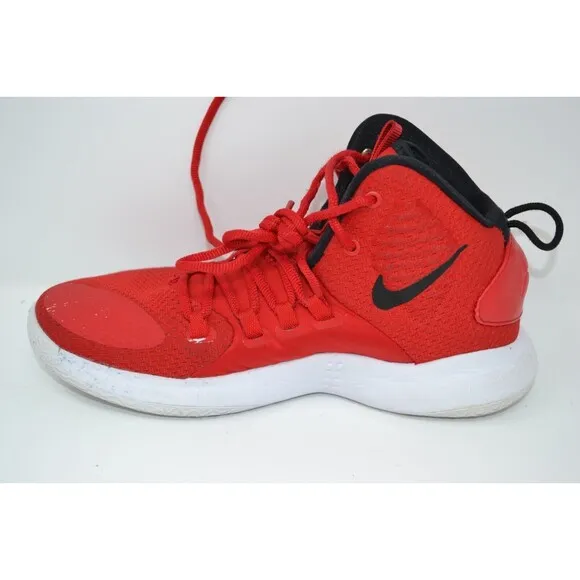 Nike Hyperdunk X AR0467-600 Men's‎ 6 Basketball Shoes Red White Mid Top Sneakers