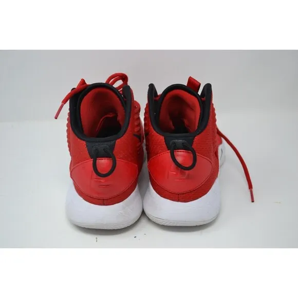 Nike Hyperdunk X AR0467-600 Men's‎ 6 Basketball Shoes Red White Mid Top Sneakers