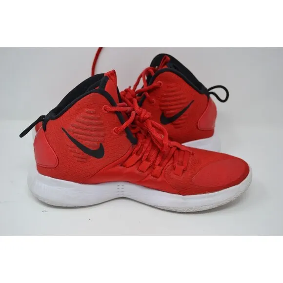 Nike Hyperdunk X AR0467-600 Men's‎ 6 Basketball Shoes Red White Mid Top Sneakers