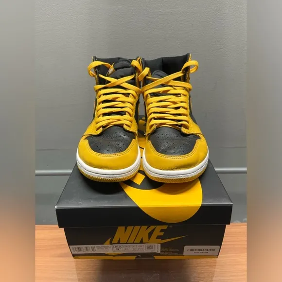 Nike Jordan 1 Retro High OG Pollen Black Yellow Shoes