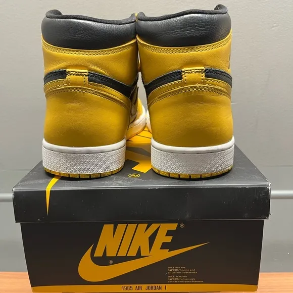 Nike Jordan 1 Retro High OG Pollen Black Yellow Shoes