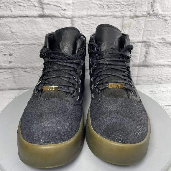 Nike Jordan Westbrook Men's Black Leather High Top Shoes Size 11  768934-010