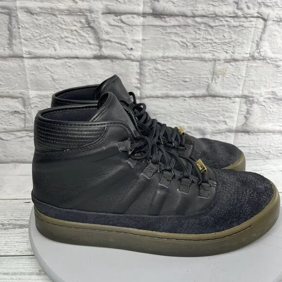 Nike Jordan Westbrook Men's Black Leather High Top Shoes Size 11  768934-010