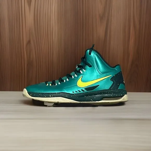 Nike KD 35 Youth Kevin Durant 555641-300 Size Y5 Team Metallic Teal