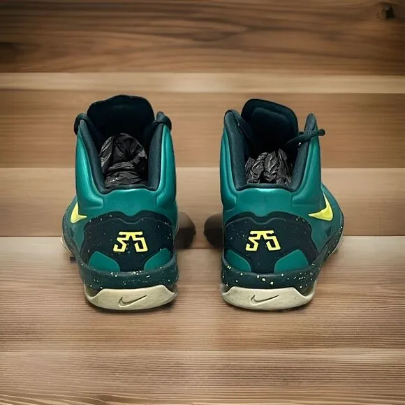 Nike KD 35 Youth Kevin Durant 555641-300 Size Y5 Team Metallic Teal