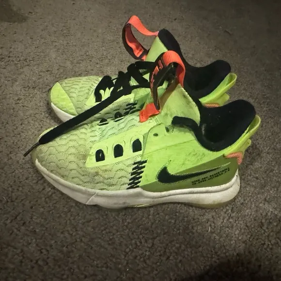 Nike Kids' Neon Green Athletic Shoes