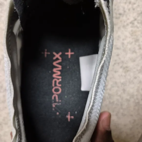 Nike Kids VaporMax Shoes - White and Orange