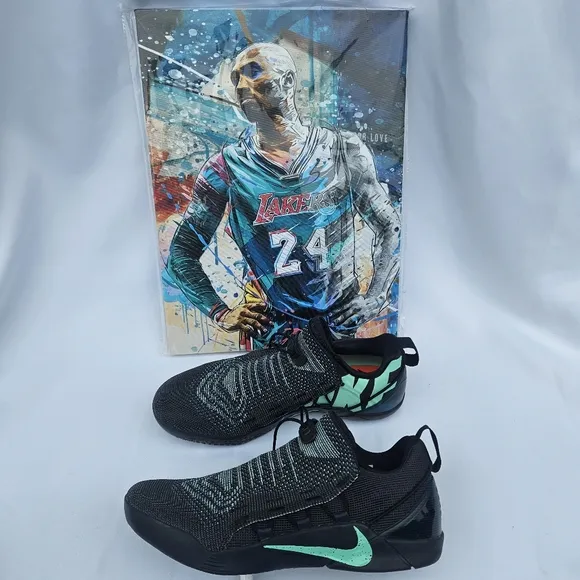 Nike Kobe AD NXT Mambacurial 2017 Mens Basketball Shoes Size-9 Like New No-Bx