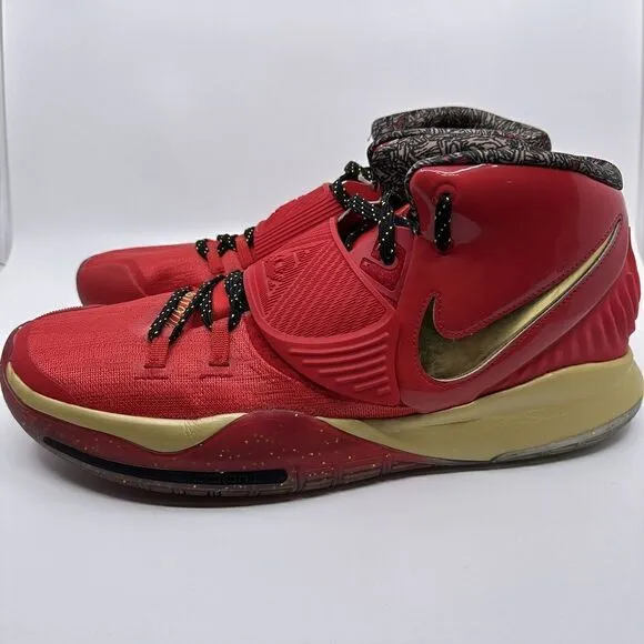 Nike Kyrie 6 All Star Men’s Size 16 Red High Top Basketball Shoes CD5026-900