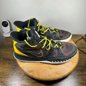 Nike Kyrie 7 Raygun Men's Size 14 Gray Red Shoes Sneakers CQ9326-003