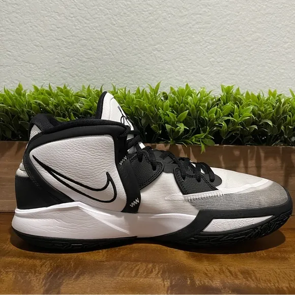 Nike Kyrie Infinity TB White/Black Basketball Shoes DO9616-100 Men's Size 14