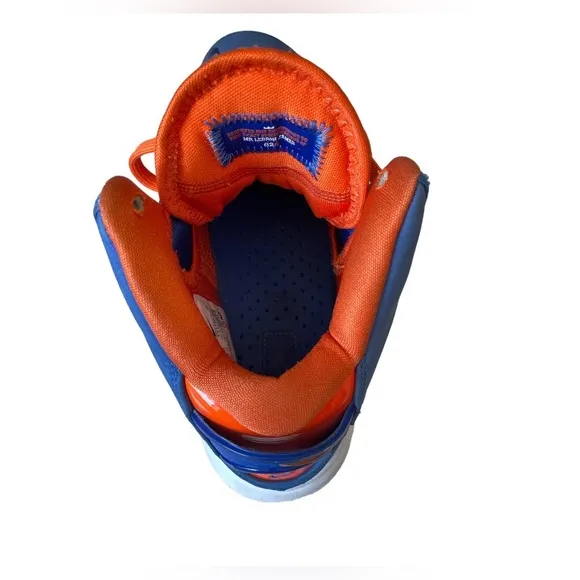 Nike LEBRON VIII QS - Varsity Royal/White/Orange Blaze - Men's 8 #43