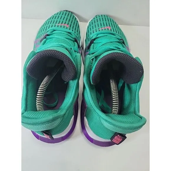 Nike LeBron Witness VI 6 Green CZ4052-30 Men's size 8.5 Sneakers Shoes Pre-owned