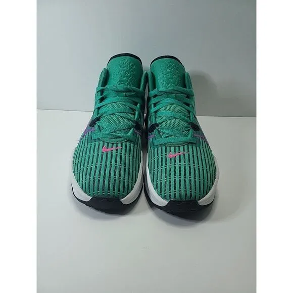 Nike LeBron Witness VI 6 Green CZ4052-30 Men's size 8.5 Sneakers Shoes Pre-owned